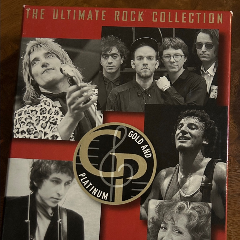 ROCK and Roll COLLECTION - GOLD & PLATINUM - 6-CD BOX SET - WITH BOOK